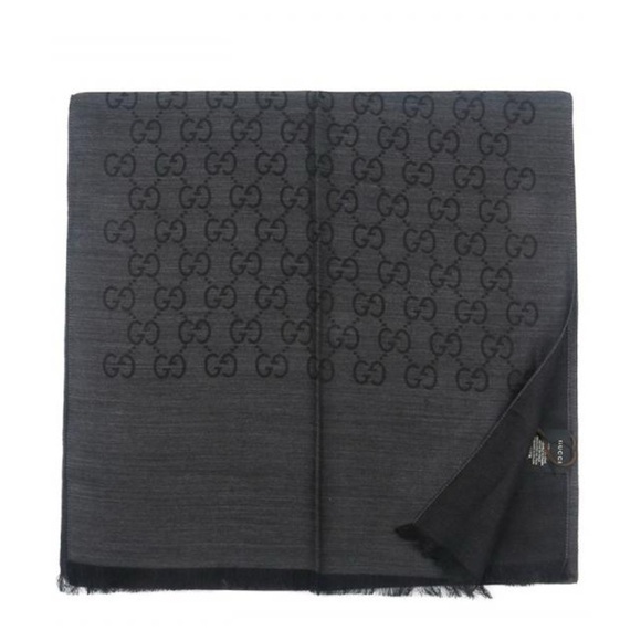 Gucci GG Pattered Knit Scarf - Picture 2 of 6